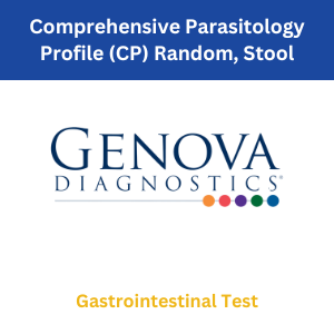 Walk-in-lab Lab Test: Comprehensive Parasitology Profile (CP) Random, Stool - Genova Test Kit